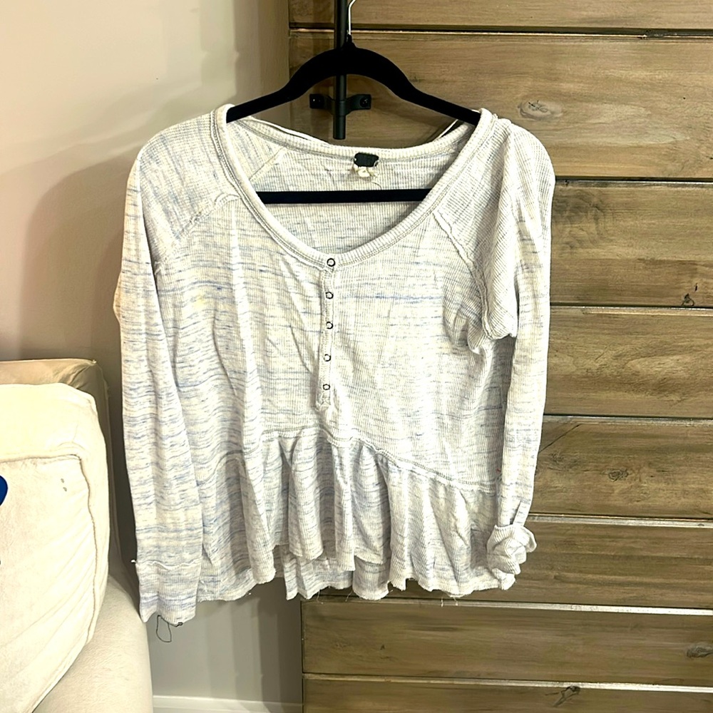 Free people long sleeve top